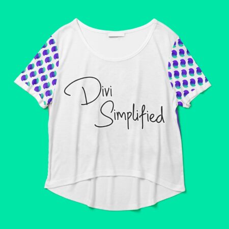 Divi Simplified Crop-top - Small, White